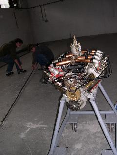 moteur et tubes